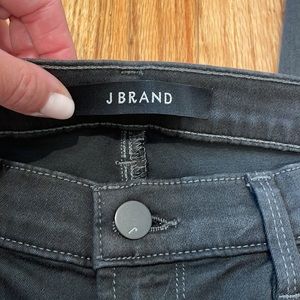 JBrand Dare Skinny Leg Jeans Charcoal Grey
